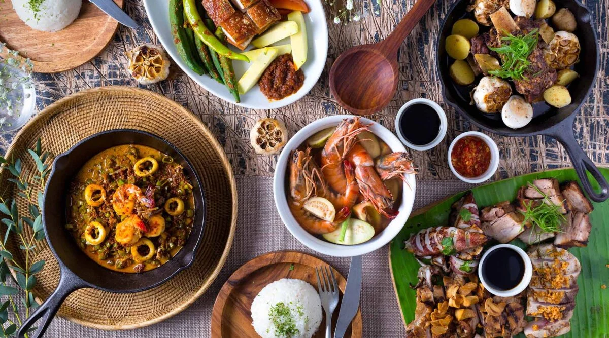 A table full of flavour
